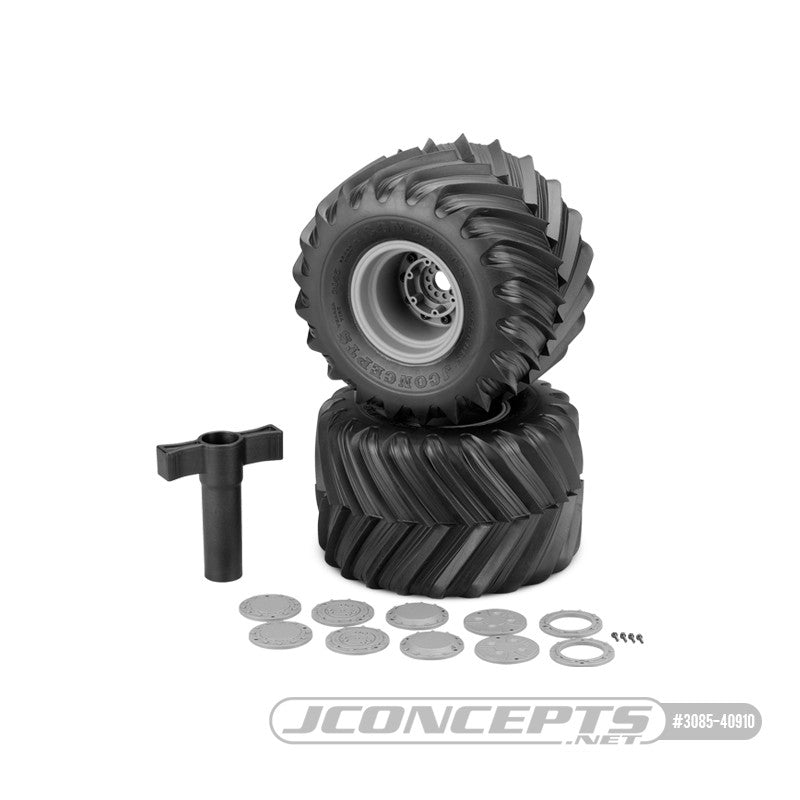 JConcepts Pneus Renagades + Jantes 3.8 (x2) 3085-40910