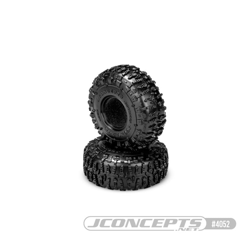 JConcepts Pneus Ruptures Green 63mm Axial SCX24 (x2) 4052-02