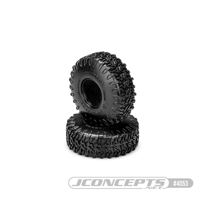 JConcepts Pneus Scorpios Green 63mm Axial SCX24 (x2) 4053-02