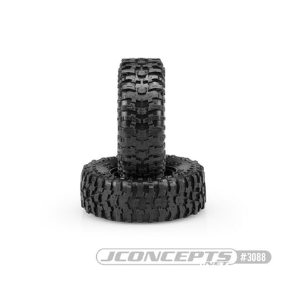 JConcepts Pneus Tusk 1.9" Green Scaler avec Insert (x2) 3088-02