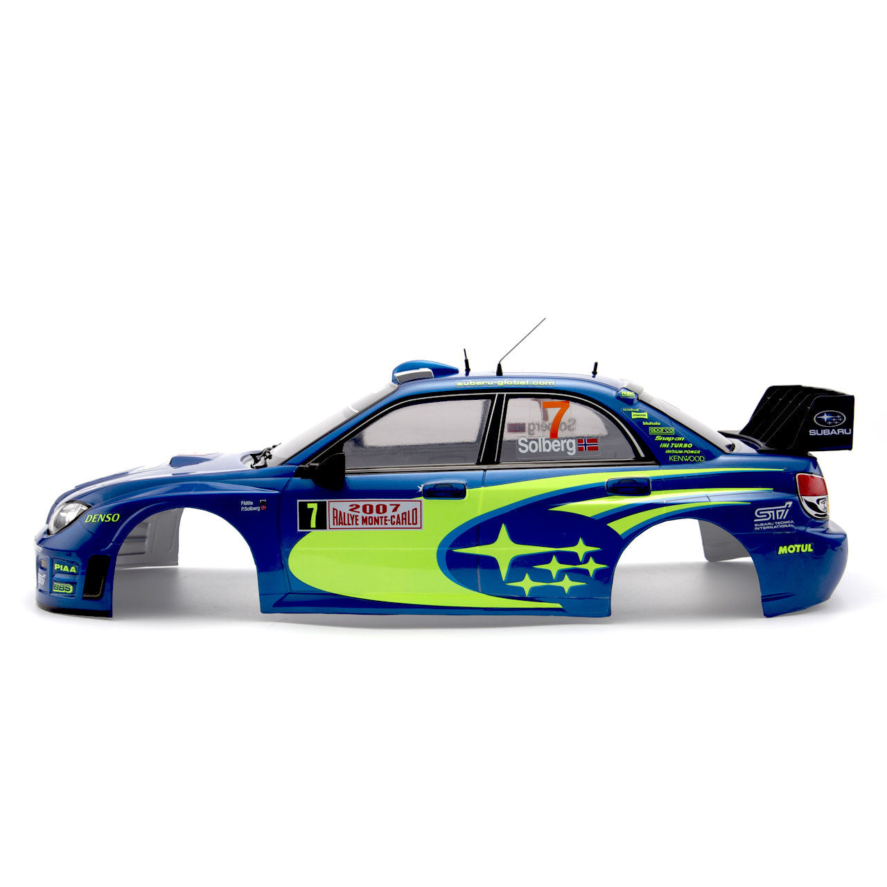 Killer Body Carrosserie Subaru Impreza WRC 2007 Peinte 195mm KB48762