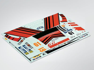 Bittydesign Planche de stickers Mitsubishi Lancer Evo X KB48007
