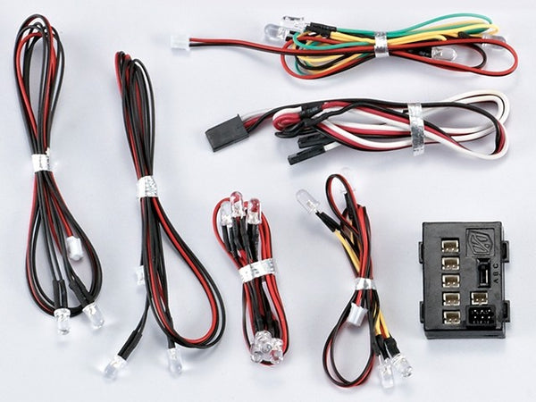 Projecteur LED Blanc Pour Voiture RC 1:10 SCX10 - Neuf, éclairage Puissant, Marque Générique