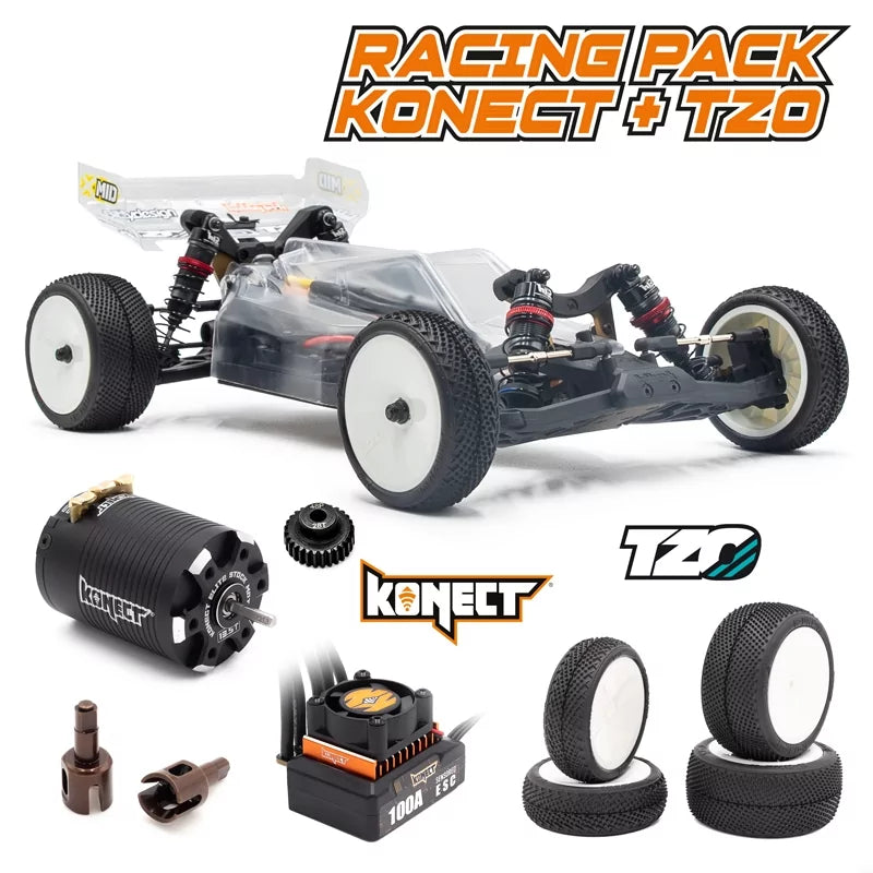 HobbyTech Buggy X-Mid 2WD Racing Pack Kit 8.XMID.COMBO-RACE