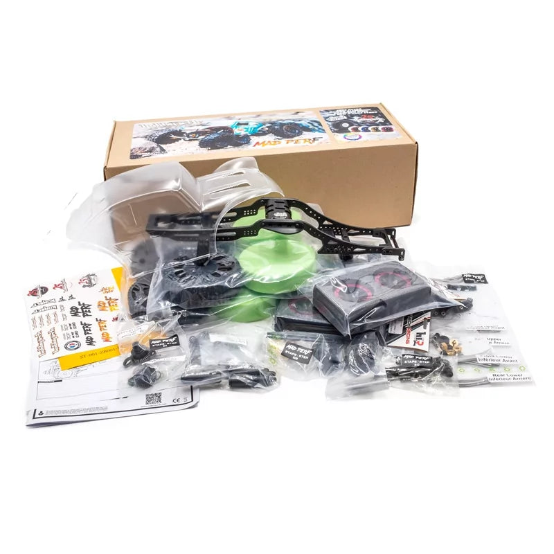 HobbyTech Crawler CRX2 MADPERF Série Limitée 25 Ans KIT + Combo Izard 8.MADPERF-25A-CB1