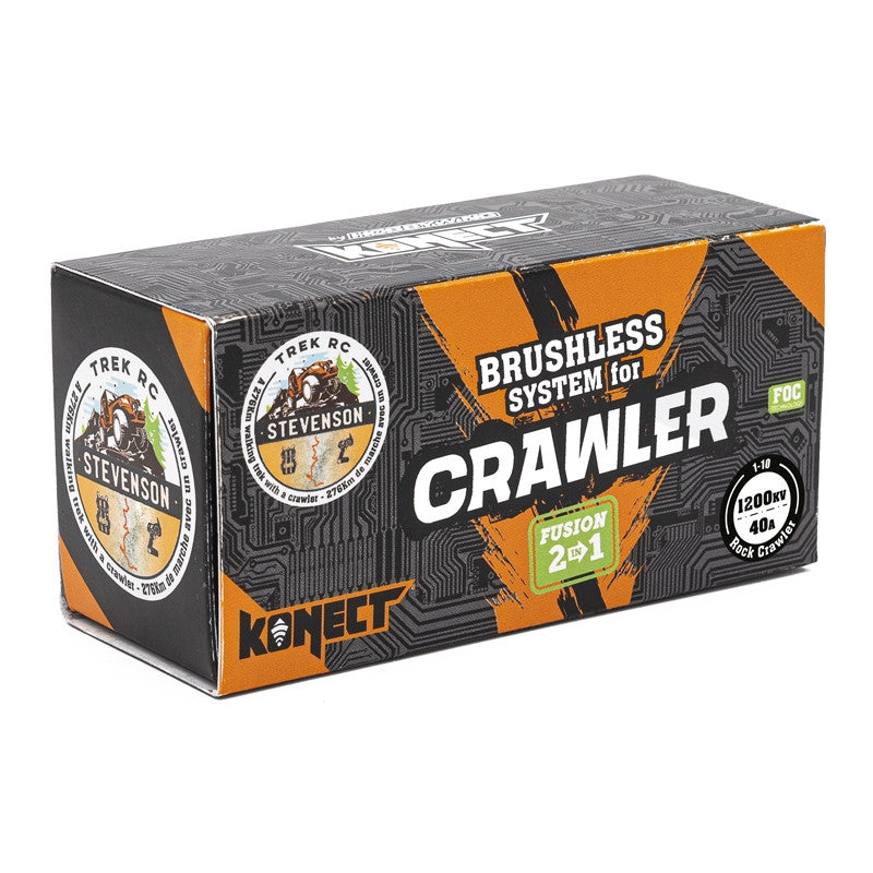 Konect Combo Brushless Fusion 1200Kv Crawler 1/10