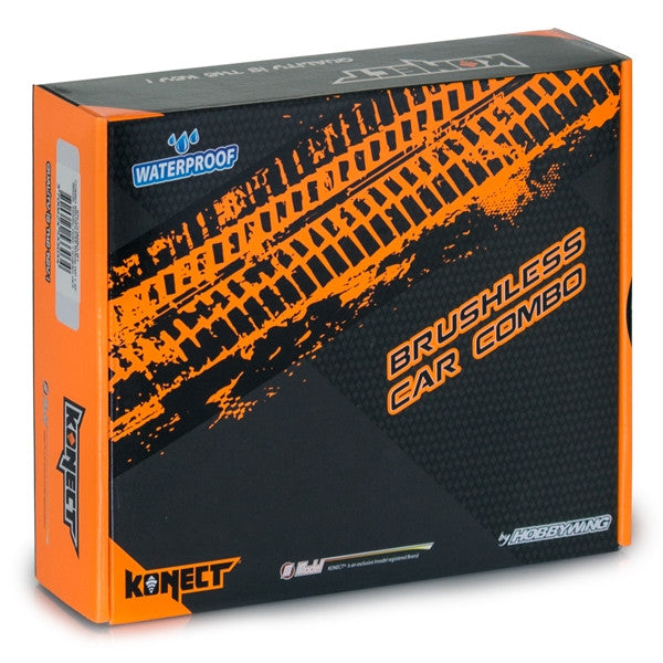 Konect Combo Variateur Brushless 1/10" 50A Waterproof & Moteur 3500Kv