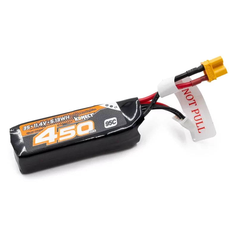 Konect Lipo 11.1v 450mah 95C XT30 KN-LP3S450-95C
