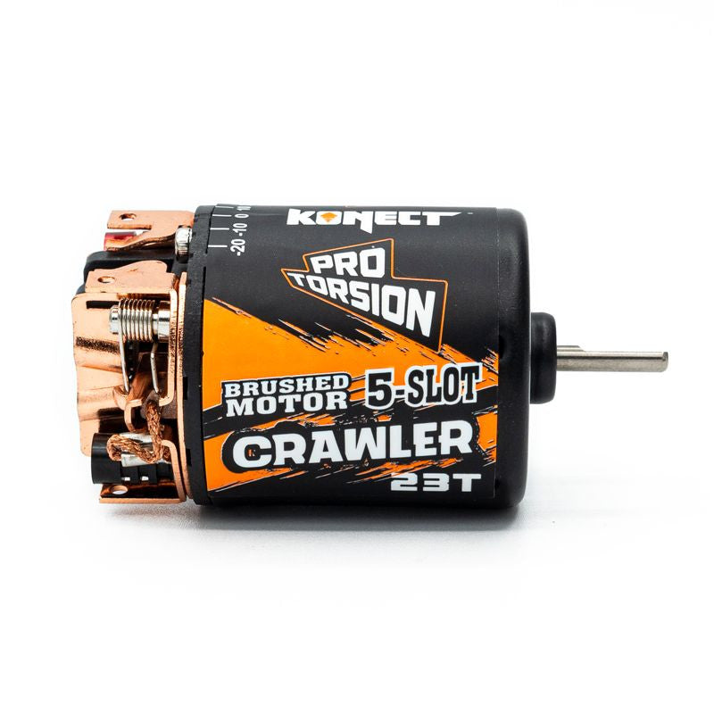 Konect Moteur charbons Pro Torsion type 540 Crawler 5 Slots 16T 1900Kv