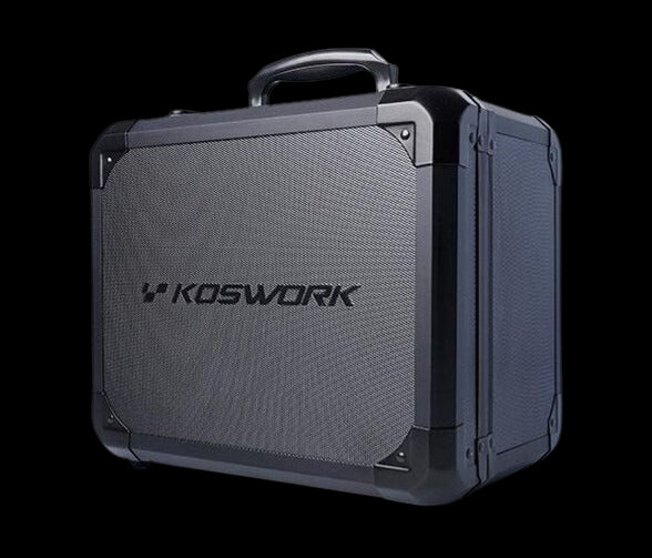 Koswork Valise Alu V2 pour Radio Futaba 10PX KOS32302-10PX