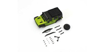 Kyosho Carrosserie Jeep Wrangler Rubicon Green Mini-z 4x4 MXB08GR