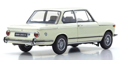 Kyosho Diecast BMW 2002 Tii 1972 Blanche 1/18 KS08543W