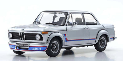 Kyosho Diecast BMW 2002 Turbo 1974 Grise 1/18 KS08544S