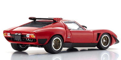Kyosho Diecast Lamborghini Miura SVR 1970 Rouge1/43 KS03203R