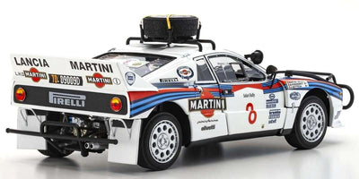 Kyosho Diecast Lancia Rally 037 A.Bettega Safari Rally 1985 Nr.8 1/18 KS08306J