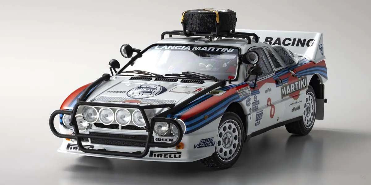 Kyosho Diecast Lancia Rally 037 A.Bettega Safari Rally 1985 Nr.8 1/18 KS08306J