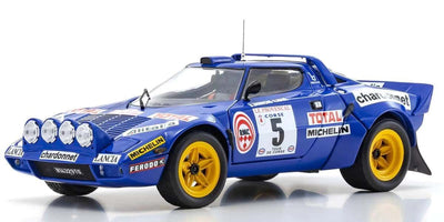 Kyosho Diecast Lancia Stratos HF B.Darniche Tour de Corse 1976 Nr.5 1/18 KS08130C