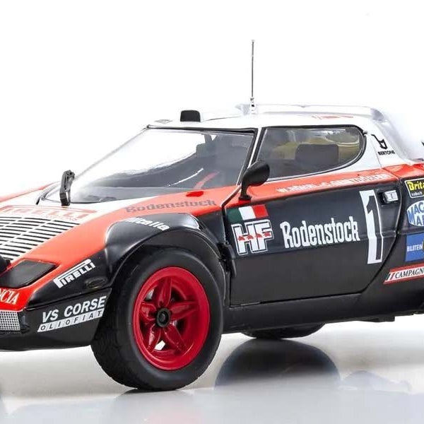 Kyosho Diecast Lancia Stratos HF Pirelli W.Rohrl Hunsruck