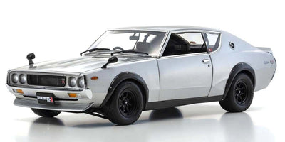 Kyosho Diecast Nissan Skyline 2000 GT-R 1973 Grise 1/18 KS08255S