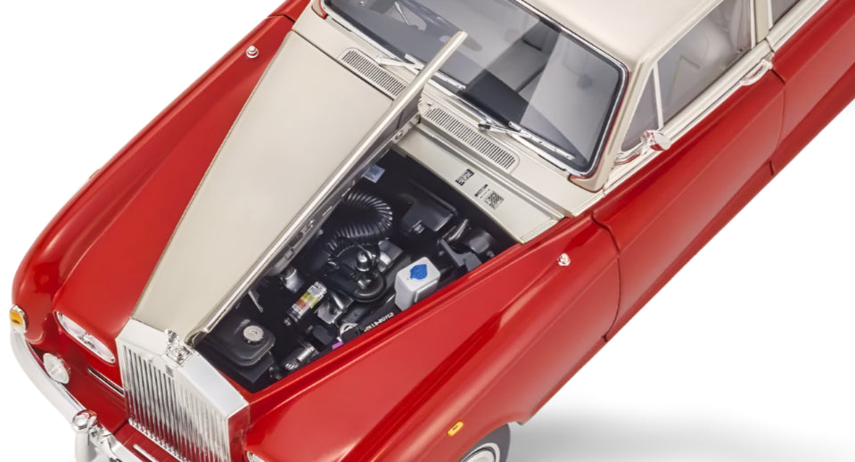 Kyosho Diecast Rolls-Royce Phantom VI EWB 1968 Red-Light Beige KS08905RLB