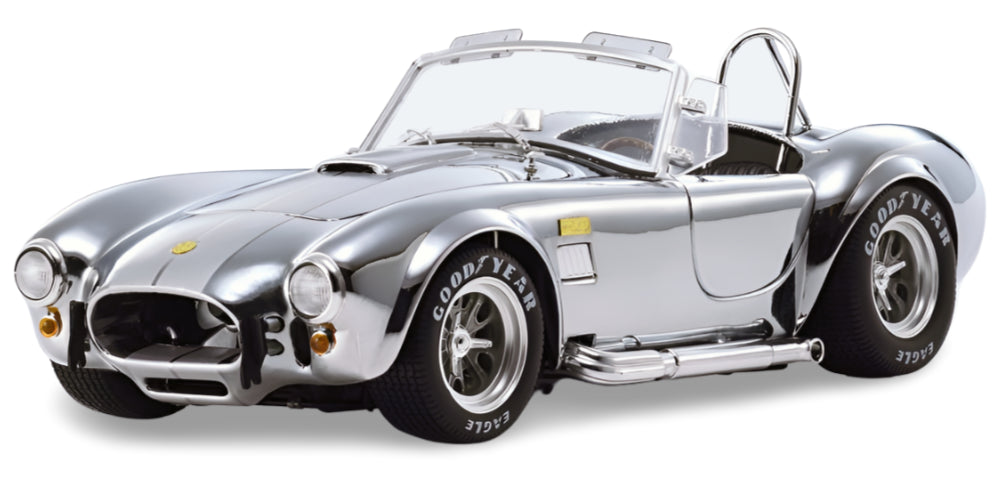 Kyosho Diecast Shelby Cobra 427 S/C Chrome 1/18 KS08047CP