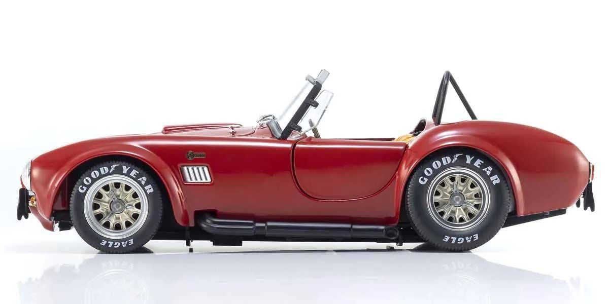 Kyosho Diecast Shelby Cobra 427 S/C Spider 1962 Rouge 1/18 KS08047R