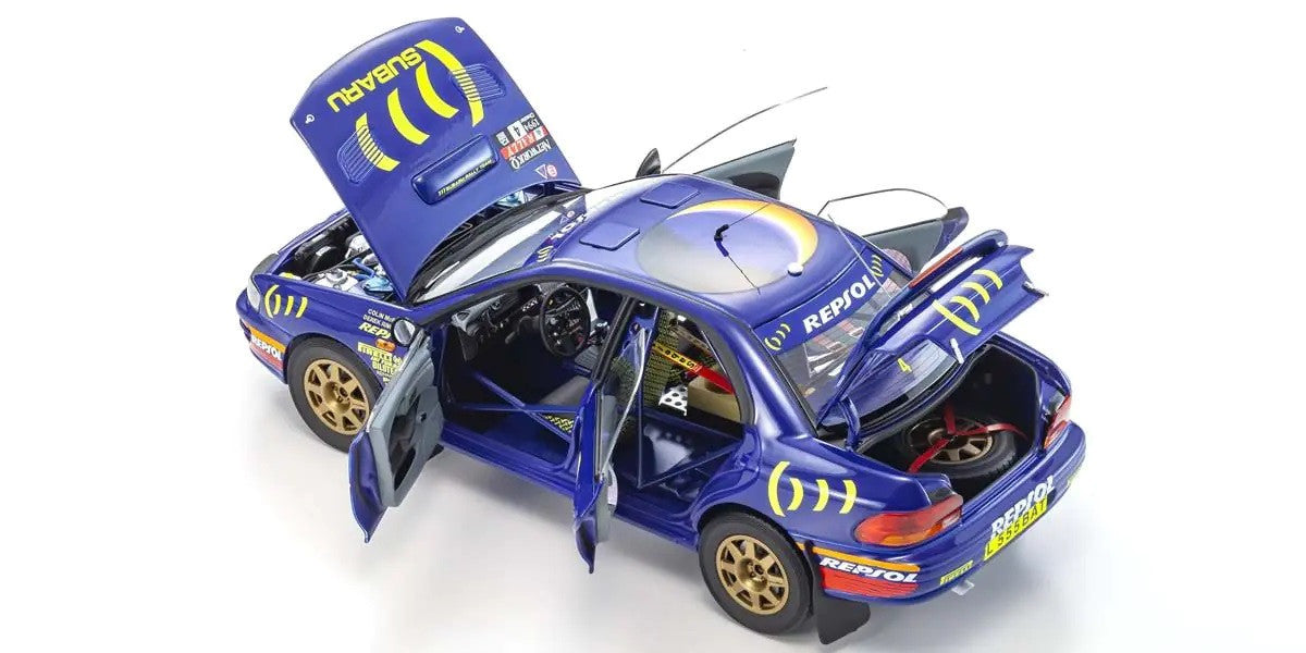 Kyosho Diecast Subaru Impreza 1994 RAC 1/18 KS08962A