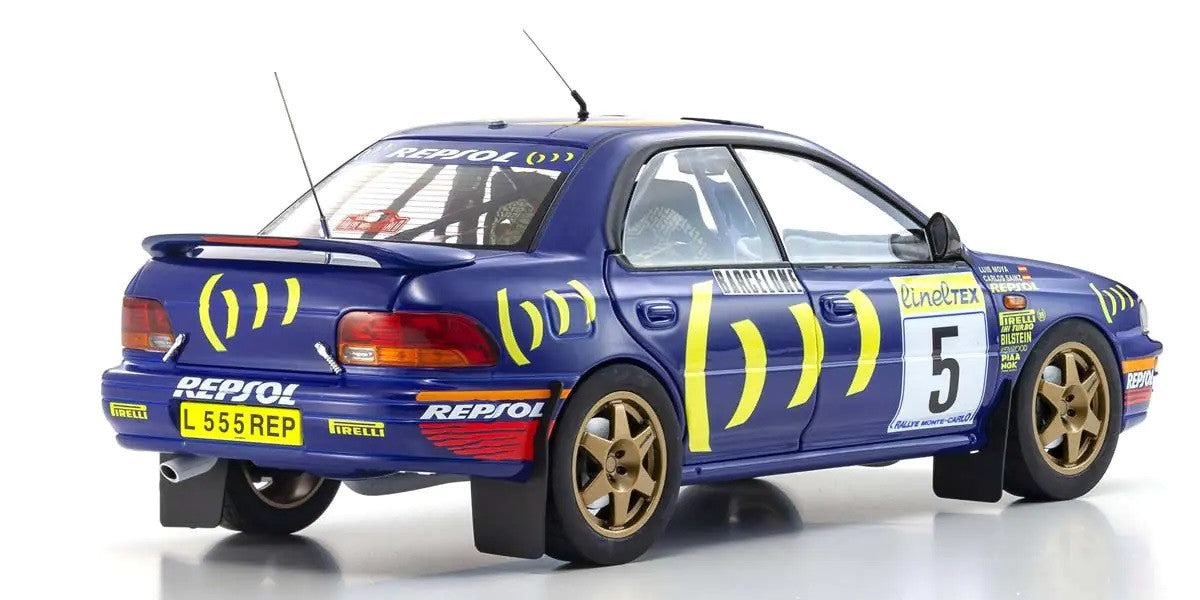 Kyosho Diecast Subaru Impreza 1995 Monte Carlo 1/18 KS08962B