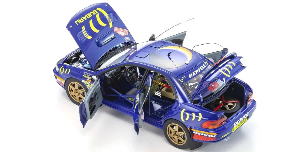 Kyosho Diecast Subaru Impreza 1995 Monte Carlo 1/18 KS08962B