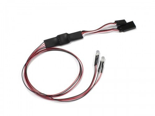 Kyosho Eclairage LED ø5mm Longueur 400mm Bulbe Rouge 97054-2R-B