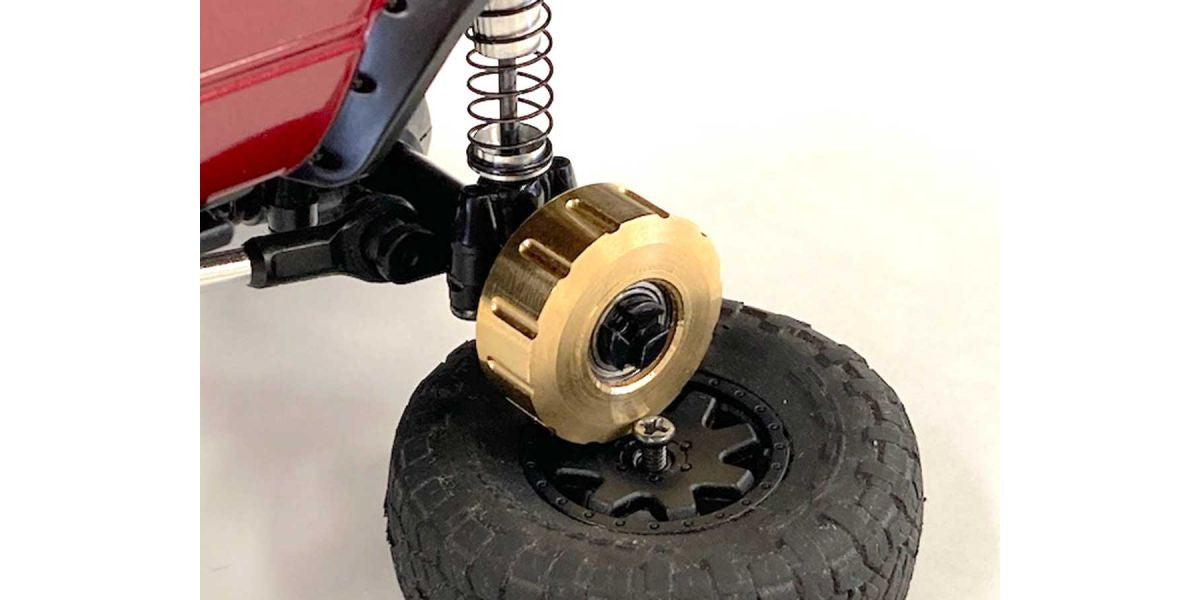 Kyosho Entretoises d'Axe Arrière Laiton (x2) Mini-z 4x4 MXW004