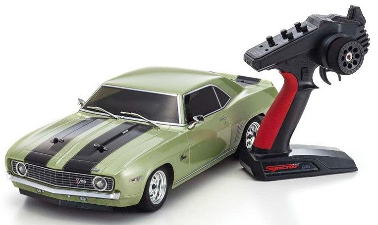 Kyosho Fazer MK2 Readyset Chevy Camaro 1969 Vert 34418T2B