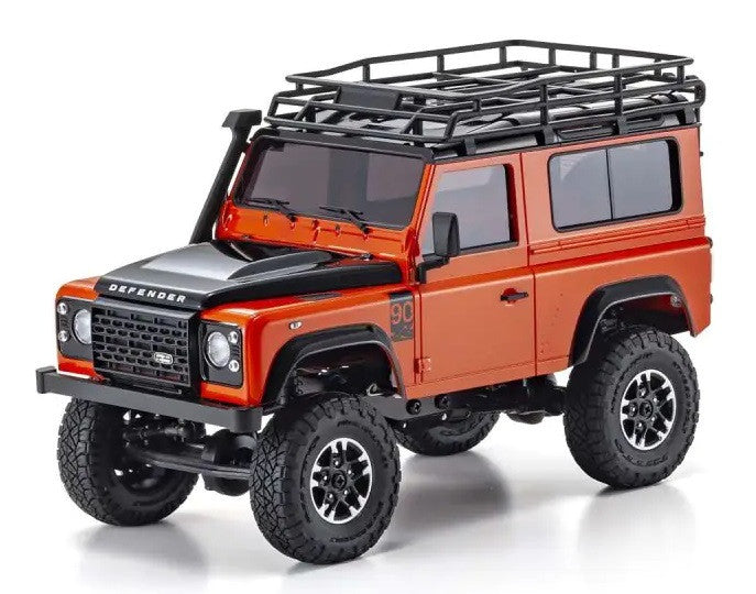 Kyosho Mini-Z 4X4 MX-01 Land-Rover Defender 90 Adventure Orange RTR