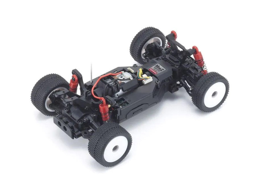 Kit 4 Ammortizzatori + Olio Kyosho Originali Per Mini-Z Buggy MB-010 | Ricambi Per Modellismo RC | Parte K2Z - 2