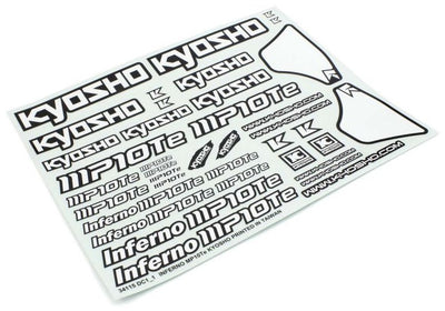 Kyosho Stickers Carrosserie Inferno MP10Te ISD103