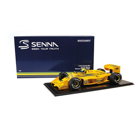 MiniChamps F1 Lotus Honda 99T 12 Ayrton Senna 1987 547871212