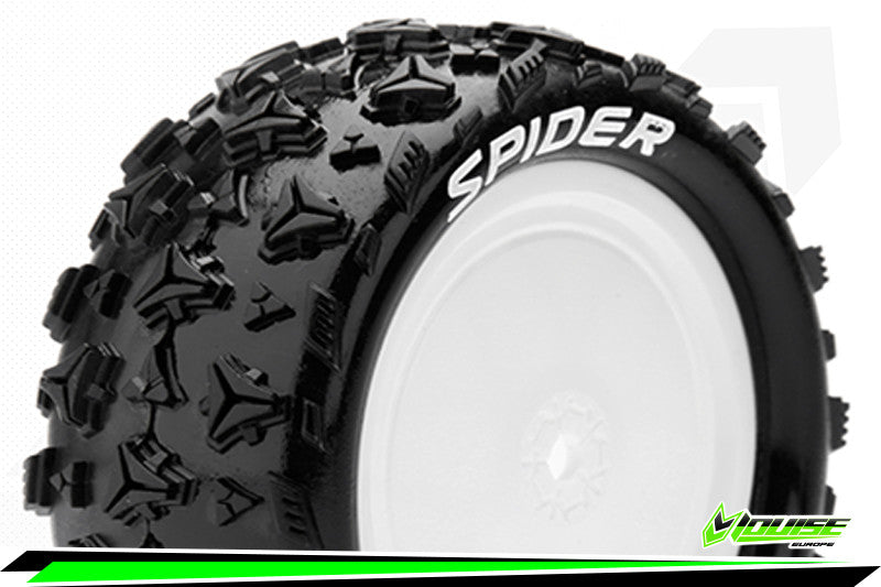 Louise RC Pneus E-Spider Buggy 1/10 Soft 4WD AV (x2) LR-T3198SWKF