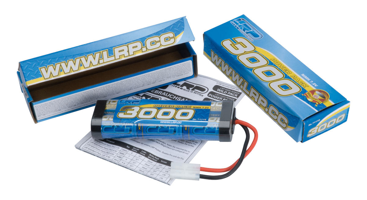 LRP - Accu 7.2 V - Power Pack 3000 Mah Nimh - 71115