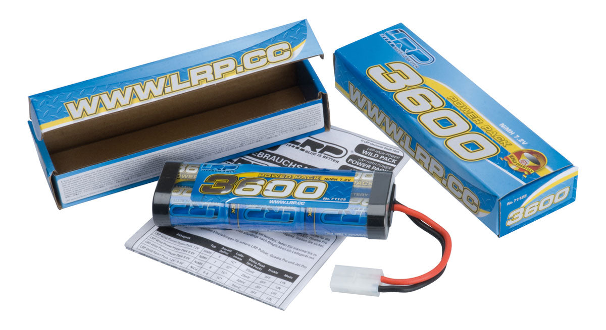 LRP - Accu 7.2 V - Power Pack 3600 Mah Nimh - 71125