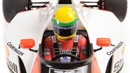 MiniChamps McLaren Honda MP4/5B 27 Ayrton Senna F1 1990 547901227