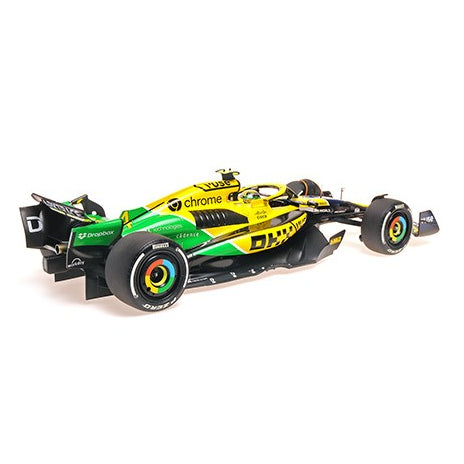 MiniChamps McLaren Mercedes MCL38 4 Lando Norris F1 Monaco 2024 537248004