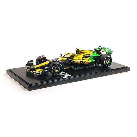 MiniChamps McLaren Mercedes MCL38 4 Lando Norris F1 Monaco 2024 537248004