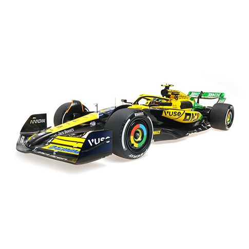 MiniChamps McLaren Mercedes MCL38 4 Lando Norris F1 Monaco 2024 537248004
