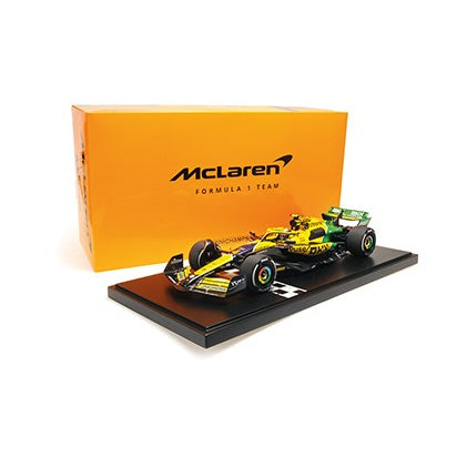 MiniChamps McLaren Mercedes MCL38 4 Lando Norris F1 Monaco 2024 537248004