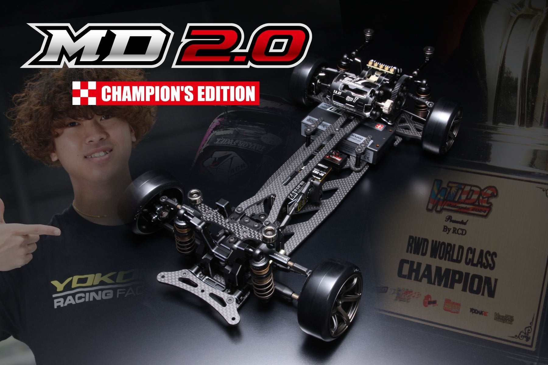 Yokomo Master Drift MD 2.0 RWD Champion Edition MDR-020CE