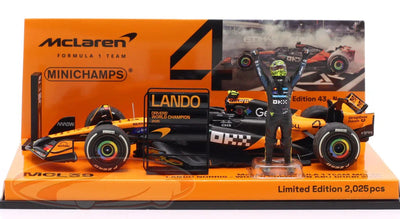 MiniChamps F1 McLaren Mercedes MCL39 4 Lando Norris Abu Dhabi 2025 1/43 537256604