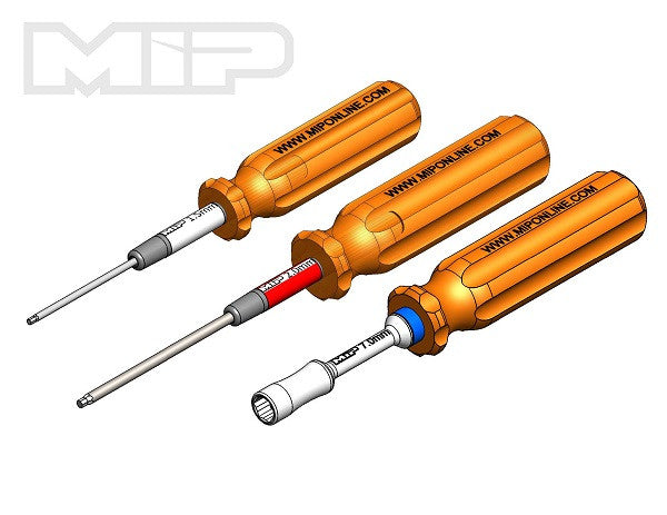 MIP Set de Tournevis à Douille métrique et Hexagonale (x5) 9520