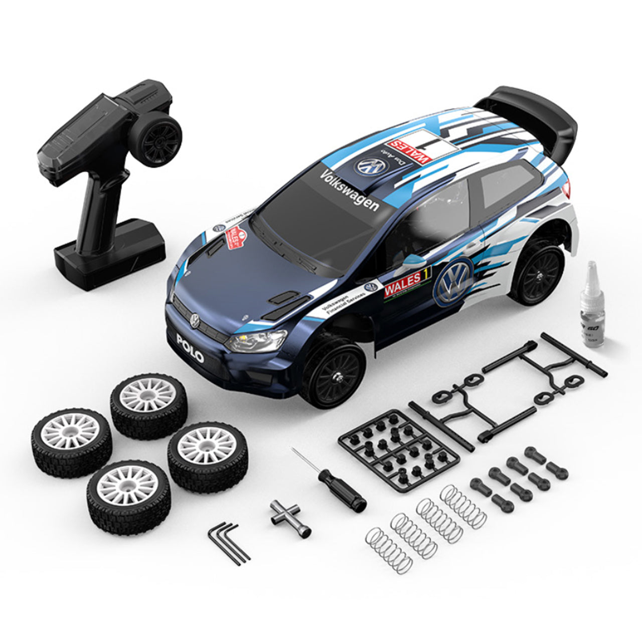 MJX Hyper GO 10304 Volkswagen Polo R WRC 1/10 4WD Brushless