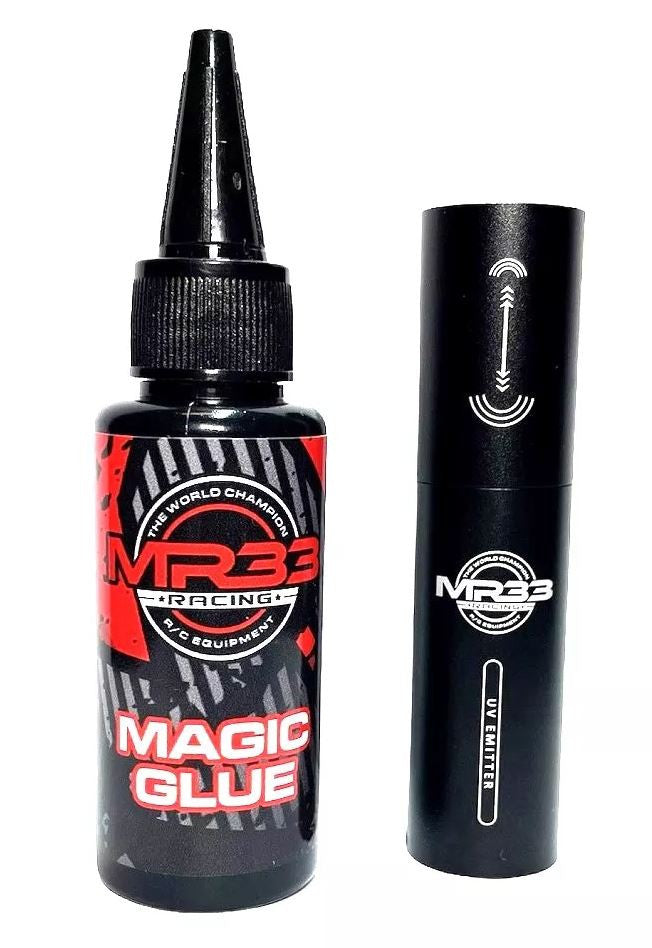 MR33 Colle Magic Repair UV 15gr + Lampe UV MR33-MRG-SET