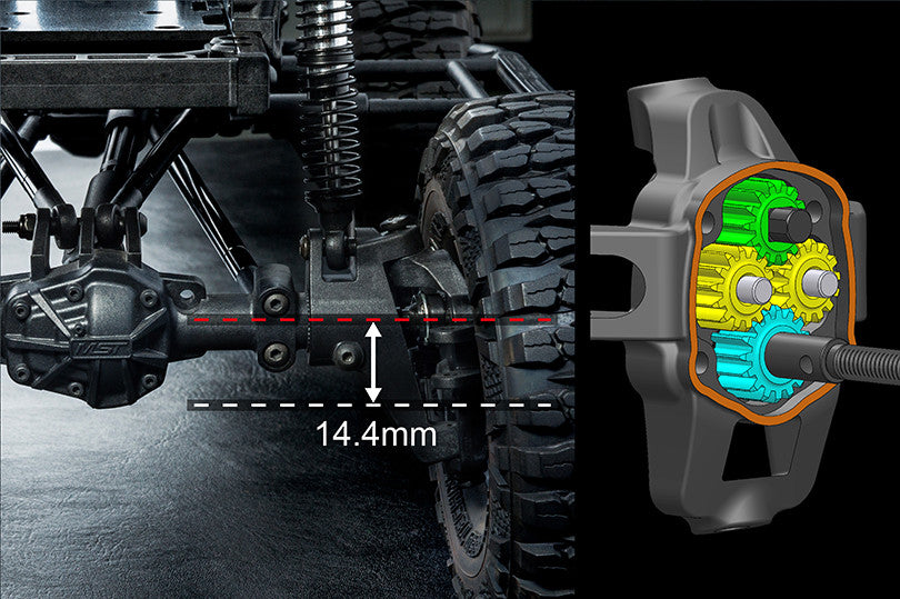 MST CFX-W Crawler 4WD JP1KIT 532173